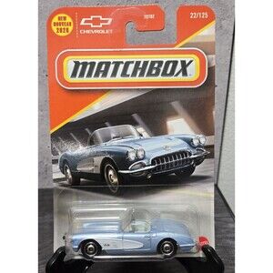 Matchbox '58 Corvette Frost Blue / C1 Diecast Classic 2026